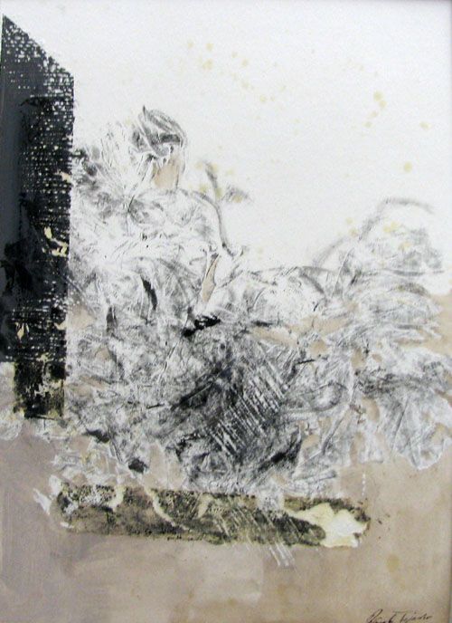 Dessin de ARANCHA TEJEDOR a pour titre  TERRITORIOS style abstrait dim : ARANCHA TEJEDORprix:160