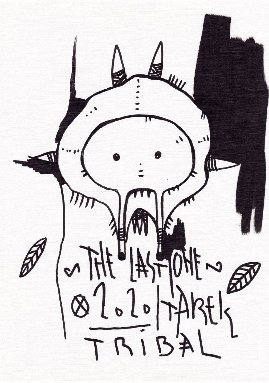 Dessin de TAREK a pour titre  THE LAST ONE style graphique dim : TAREKprix: