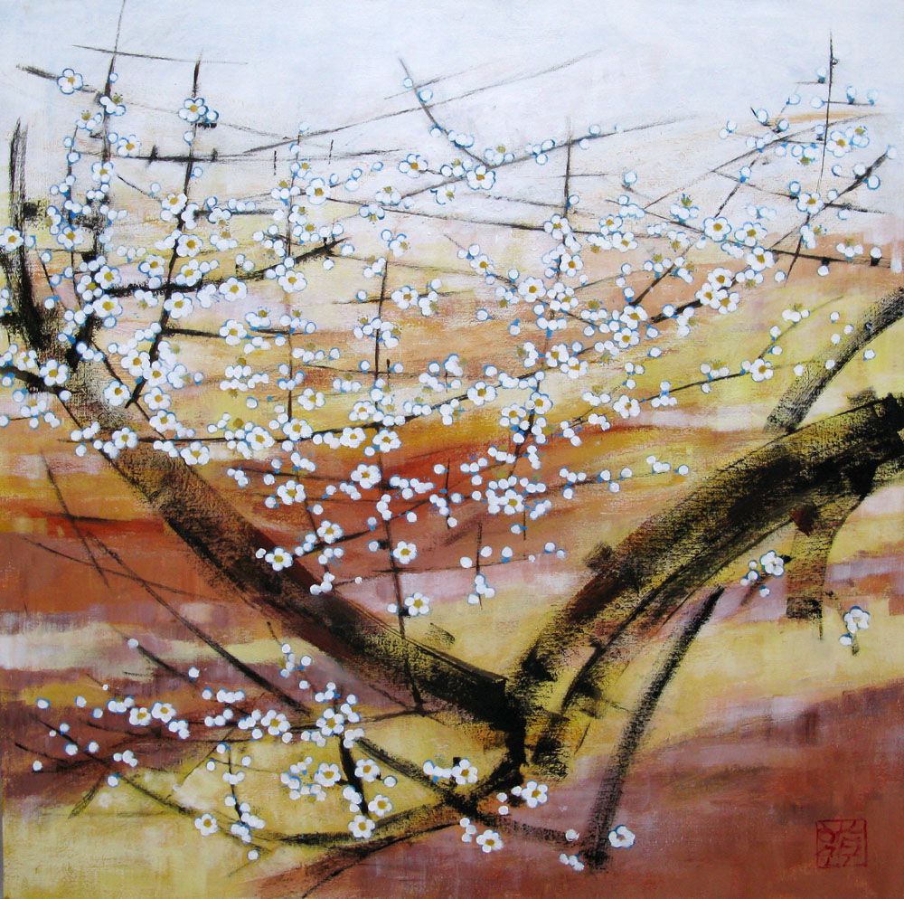 Tableau de JEONG MIN LEE a pour titre  Douceur matinale style figuratif dim : JEONG MIN LEEprix:900
