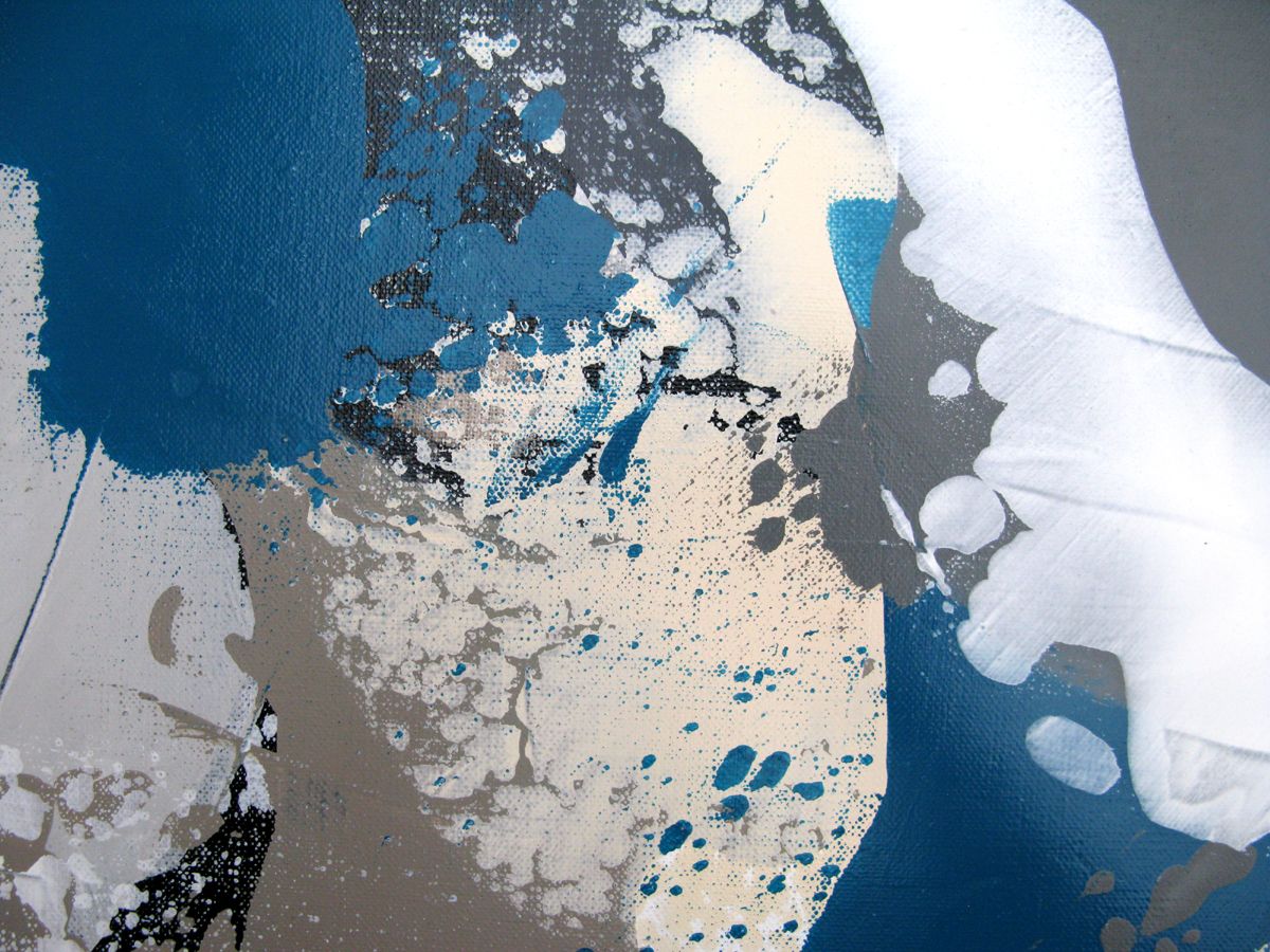 Tableau de CELINE WEBER a pour titre  Dunes 2 style abstrait dim : CELINE WEBERprix:290