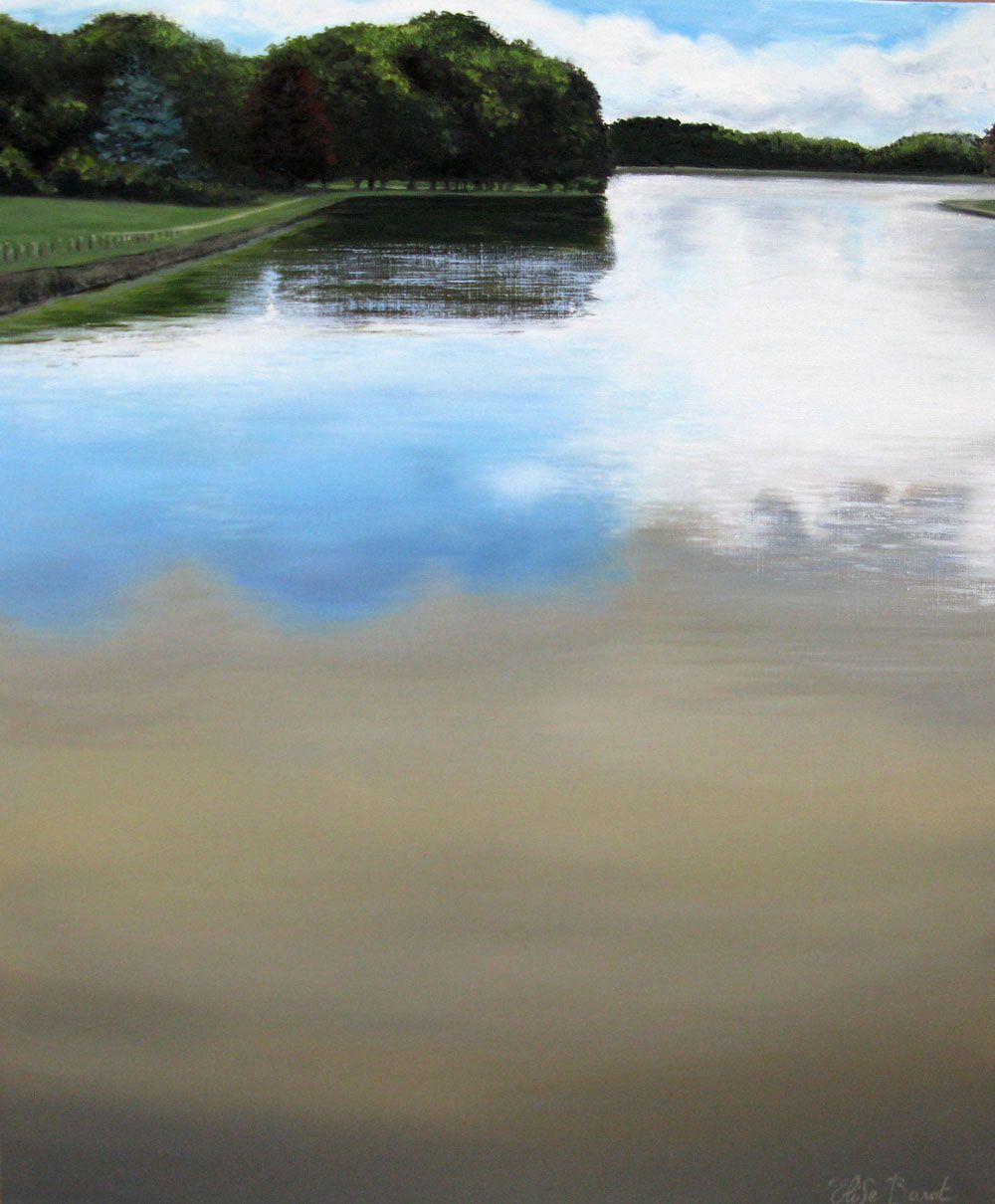 Tableau de ELISE BARAT a pour titre  CHANTILLY II style no dim : ELISE BARATprix: