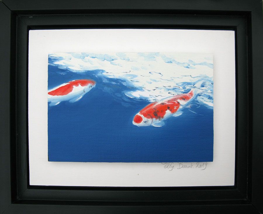 Tableau de ELISE BARAT a pour titre  PETITE DANSE XIII style no dim : ELISE BARATprix: