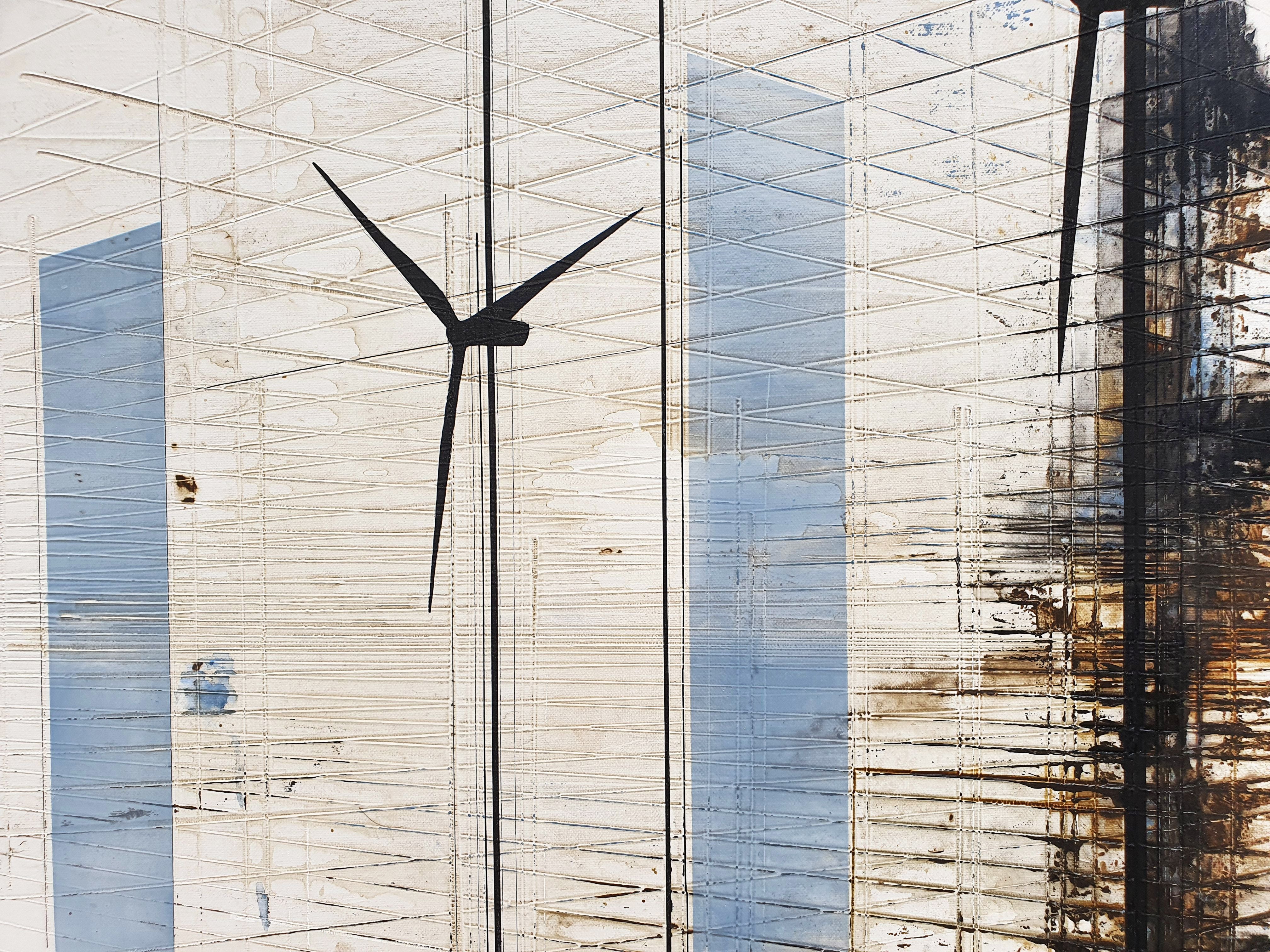 Tableau de LUDOVIC MERCHER a pour titre  ENERGY style abstrait dim : LUDOVIC MERCHERprix:750