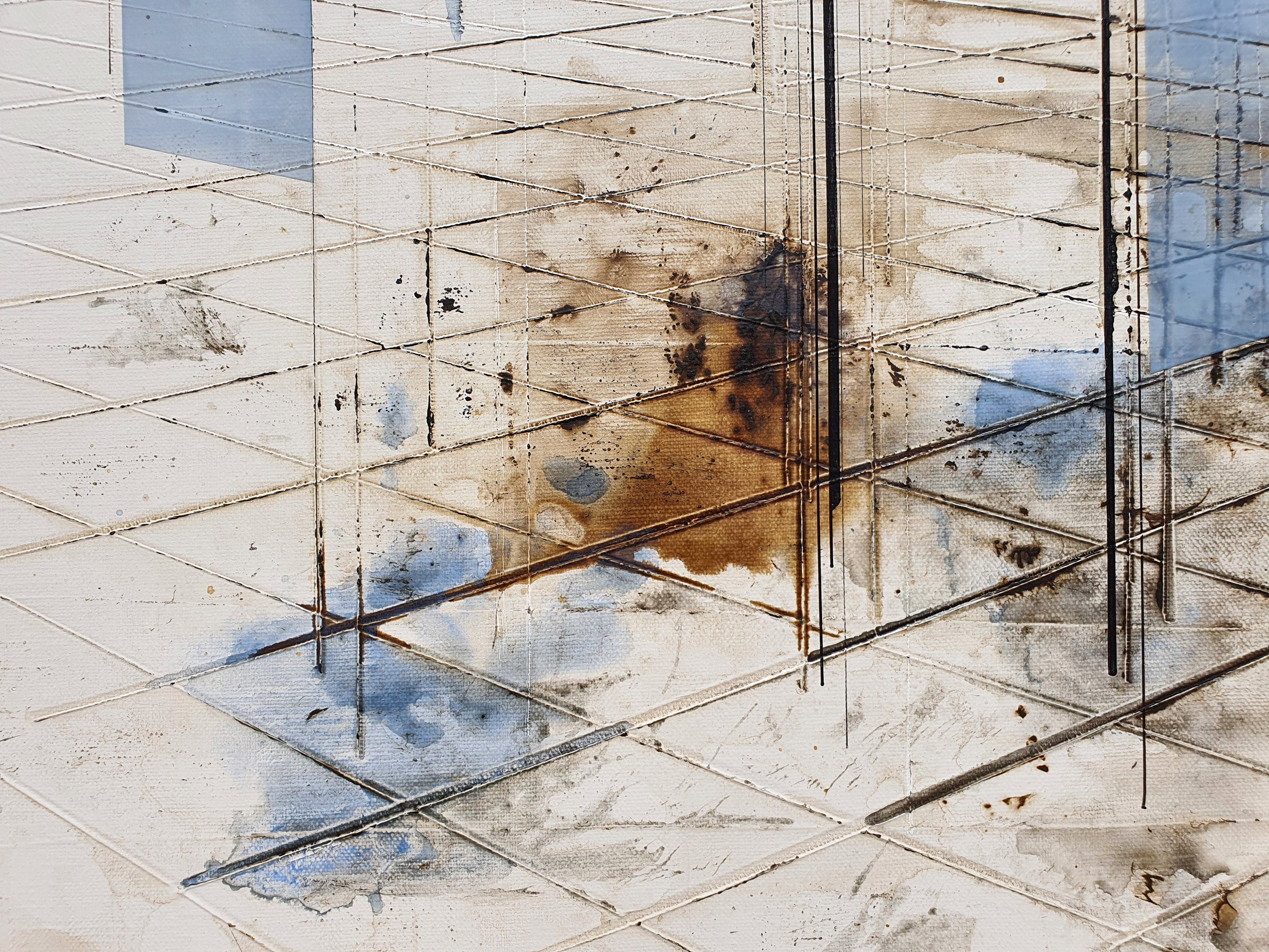 Tableau de LUDOVIC MERCHER a pour titre  ENERGY style abstrait dim : LUDOVIC MERCHERprix:750