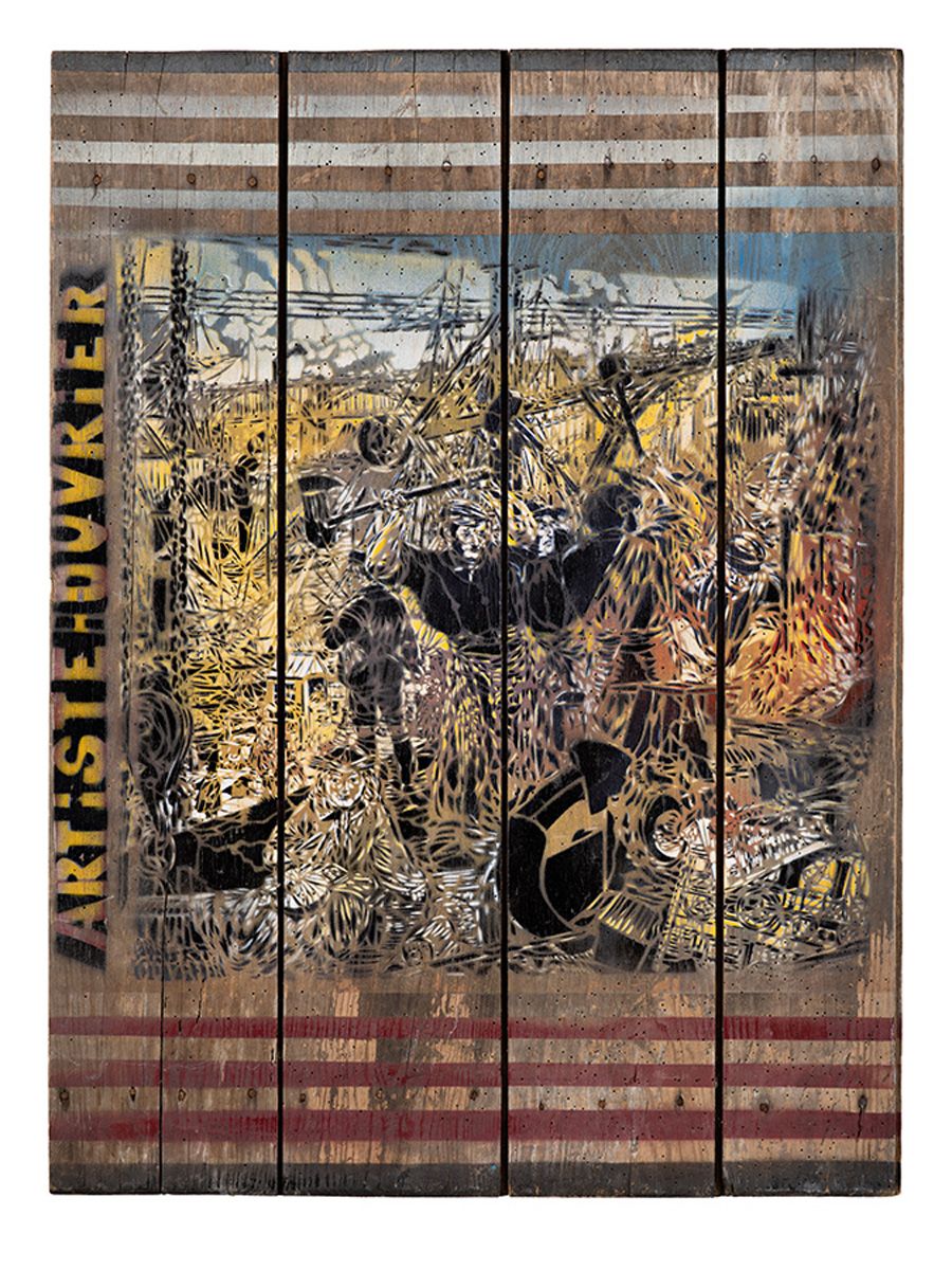 Editions d'art de ARTISTE OUVRIER a pour titre  WALTER BELL SCOTT style figuratif dim : ARTISTE OUVRIERprix:100