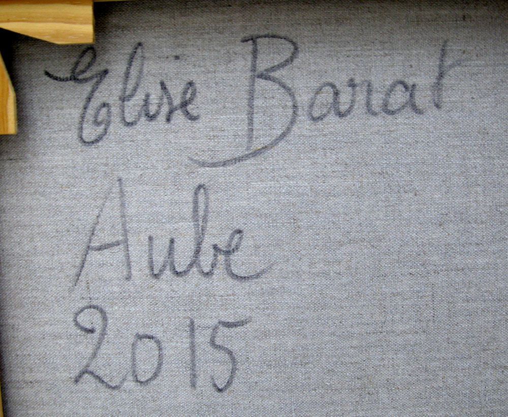 Tableau de ELISE BARAT a pour titre  Aube style figuratif dim : ELISE BARATprix:450