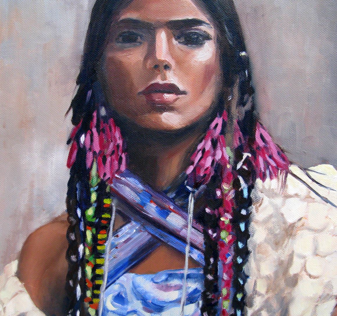 Tableau de EMILIE CREPIN a pour titre  So what ! style figuratif dim : EMILIE CREPINprix:400