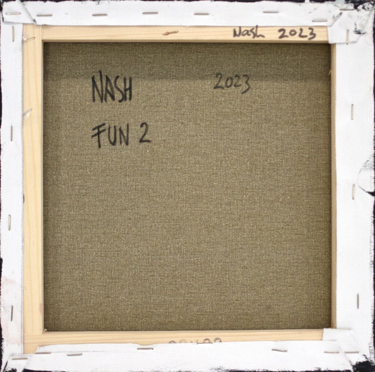 Tableau de NASH a pour titre  FUN 2 style abstrait dim : NASHprix:150