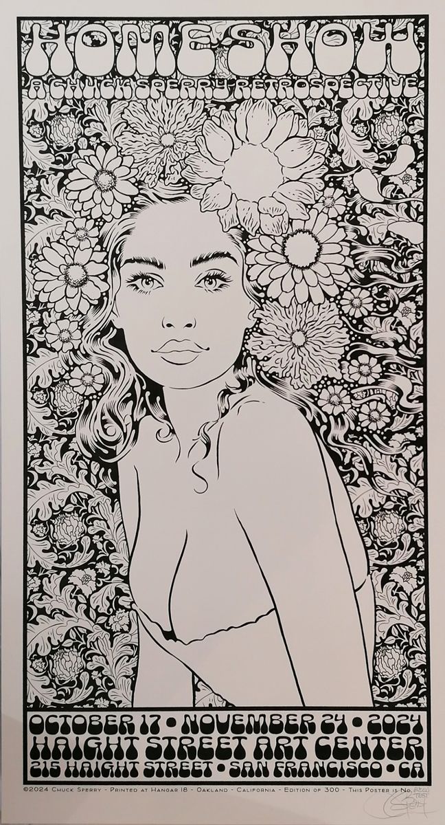 Editions d'art de CHUCK SPERRY a pour titre  HOME SHOW BW TEST style figuratif dim : CHUCK SPERRYprix:400