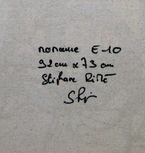 Tableau de STEPHANE RIME a pour titre  Noname E10 style abstrait dim : STEPHANE RIMEprix:690