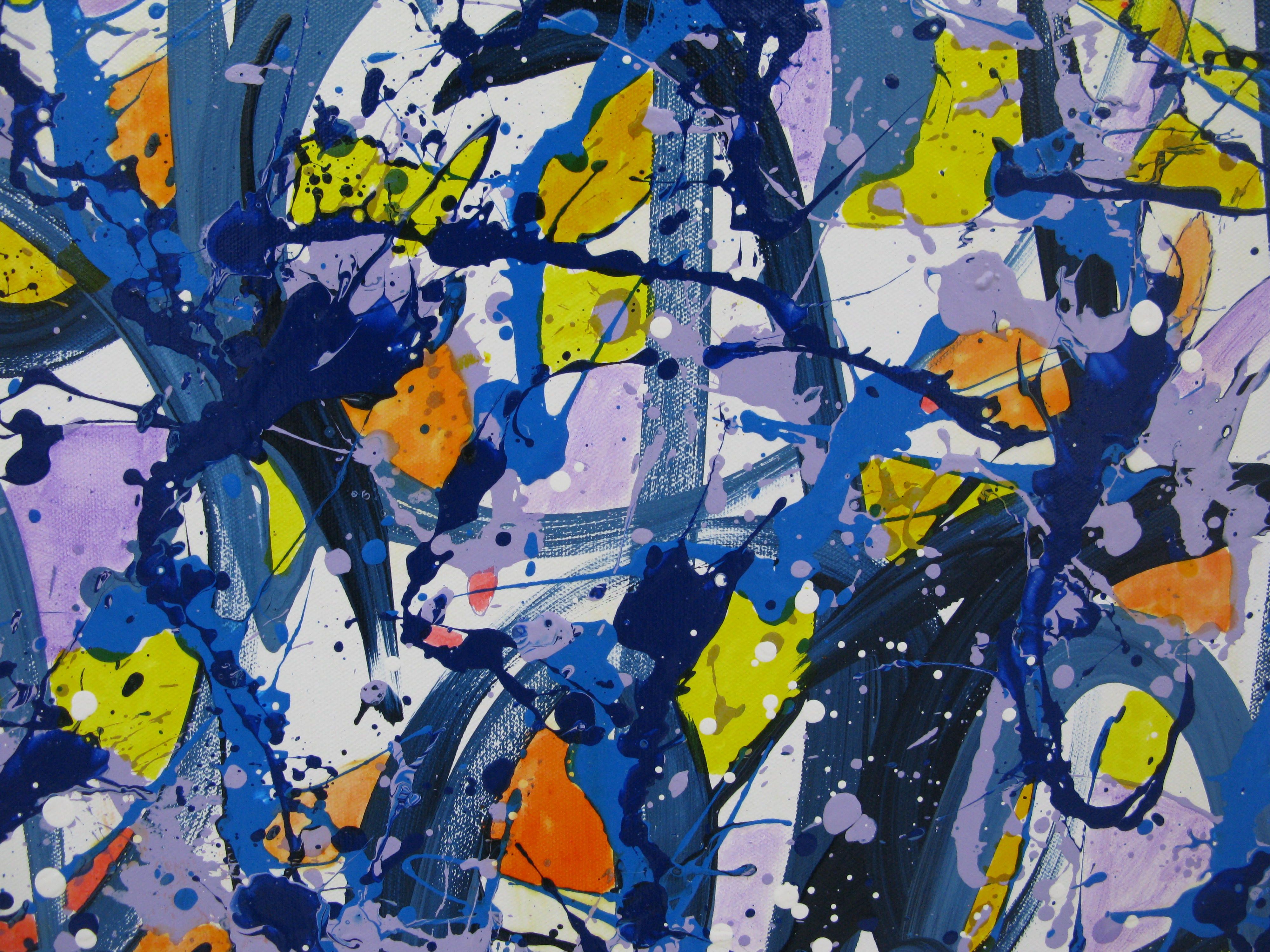 Tableau de STEPHANE RIME a pour titre  noname E5 style abstrait dim : STEPHANE RIMEprix:850