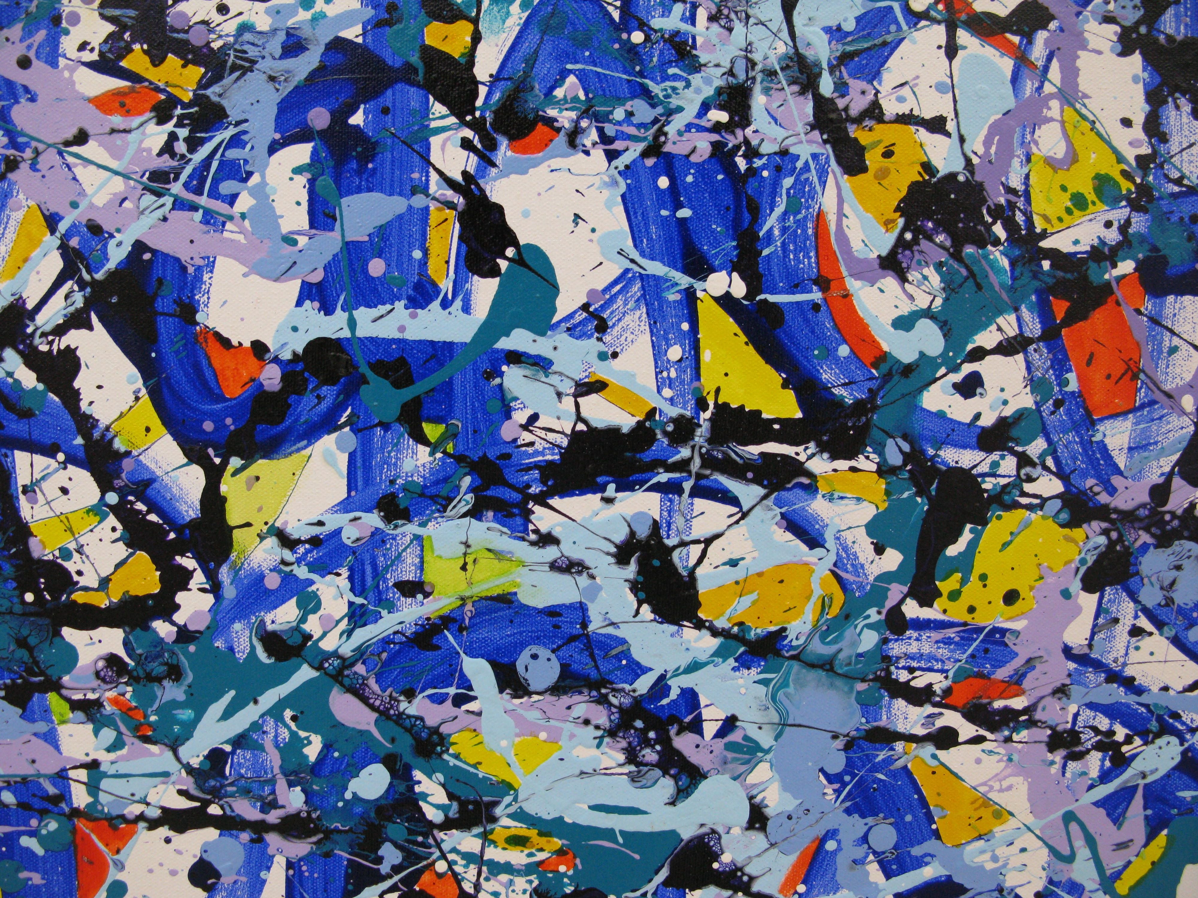 Tableau de STEPHANE RIME a pour titre  NO NAME D50 style abstrait dim : STEPHANE RIMEprix:850