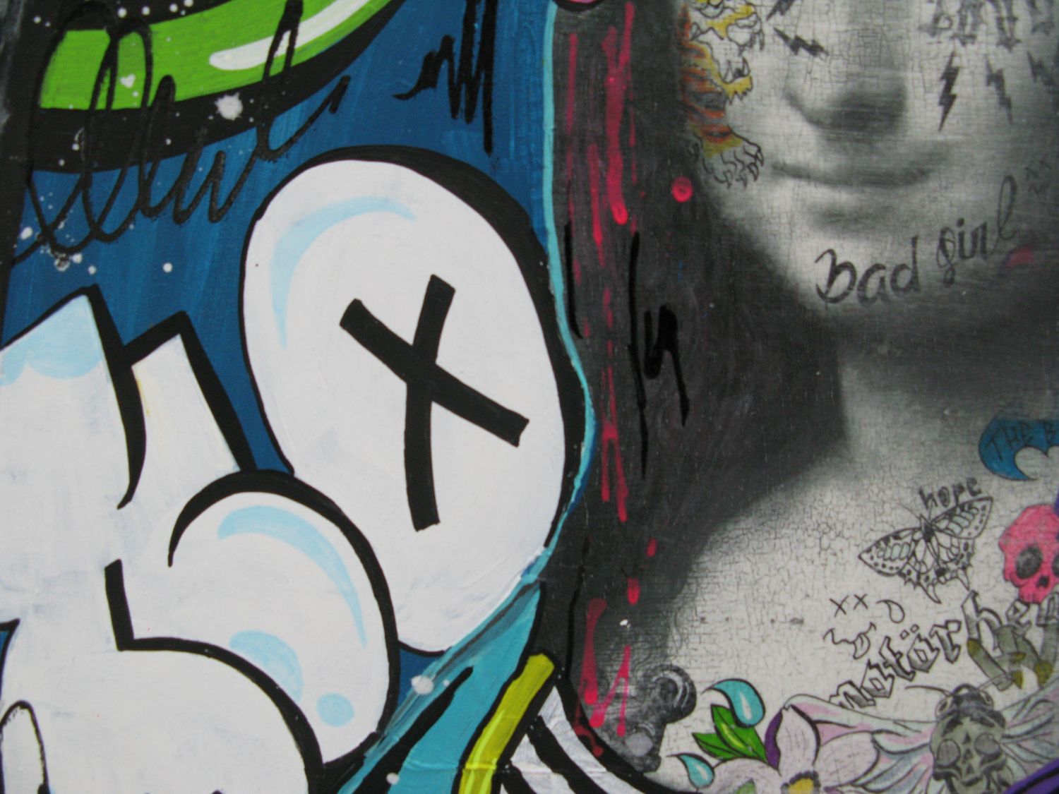 Tableau de LN LE PAPE a pour titre  Hope style street pop art dim : LN LE PAPEprix:500