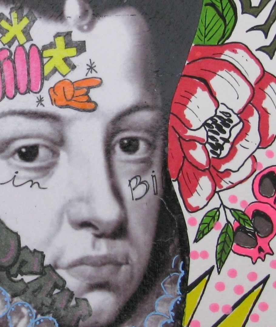 Dessin de LN LE PAPE a pour titre  Just chill style street pop art dim : LN LE PAPEprix:80