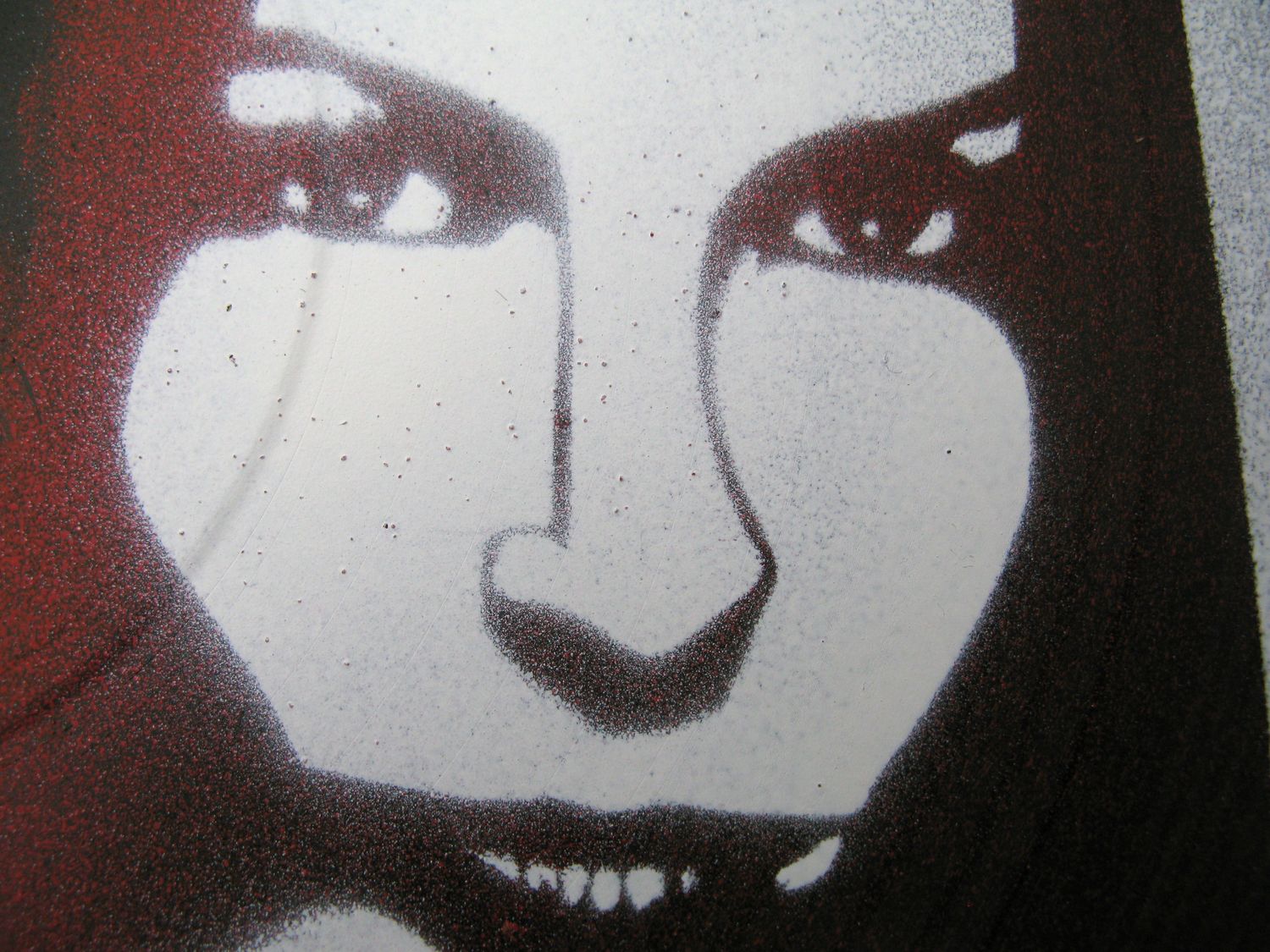 Tableau de KARO TRASS a pour titre  Juliane style street pop art, street art dim : KARO TRASSprix:120