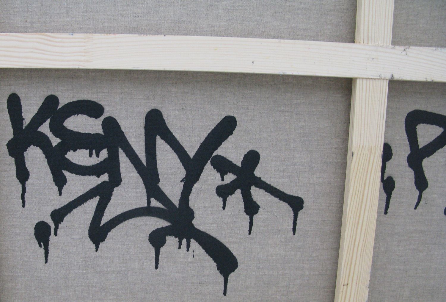 Tableau de KENY a pour titre  COLORAMAX 4 style graffiti, street art dim : KENYprix:800