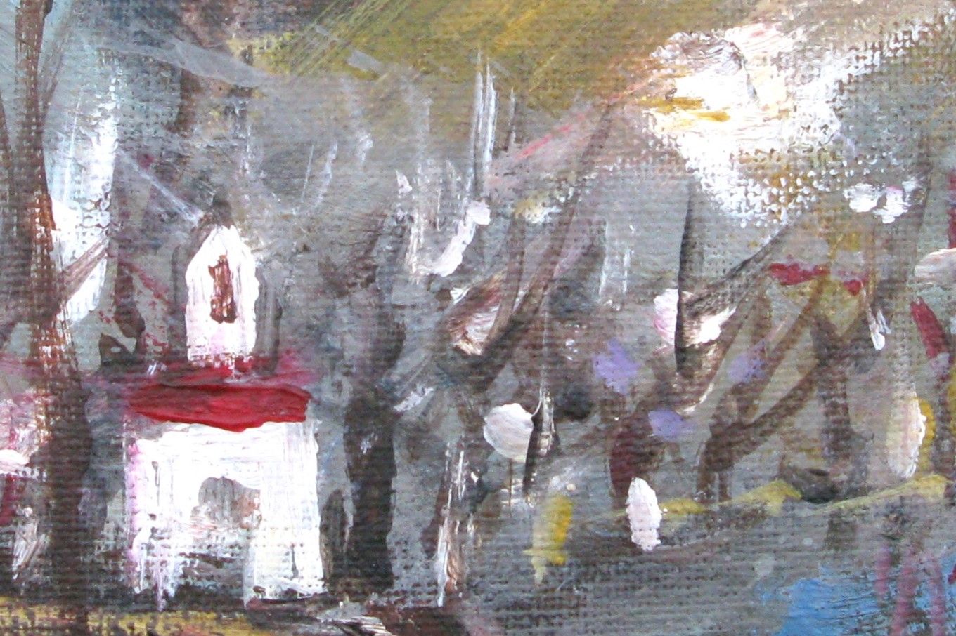 Tableau de IVAN TZONEV a pour titre  SELO - S style figuratif dim : IVAN TZONEVprix:80