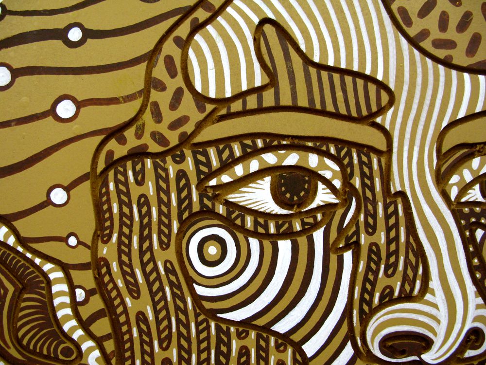 Sculpture de JACK JACQUOT a pour titre  Nuance 4 style street pop art dim : JACK JACQUOTprix:500