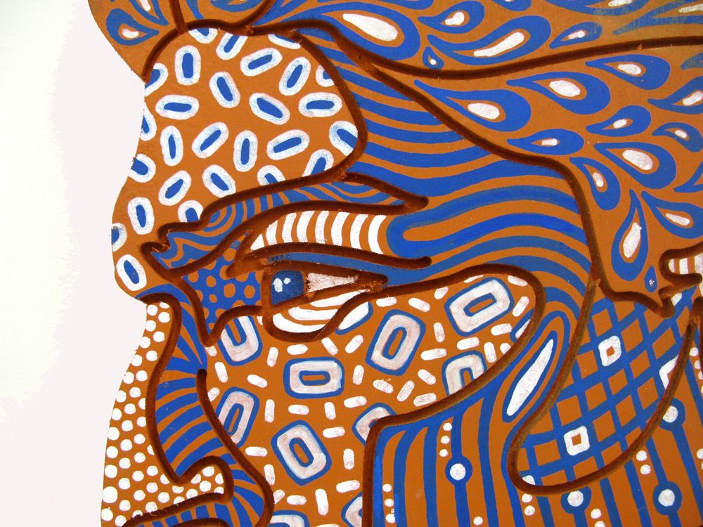 Sculpture de JACK JACQUOT a pour titre  Nuance 6 style street pop art dim : JACK JACQUOTprix:350