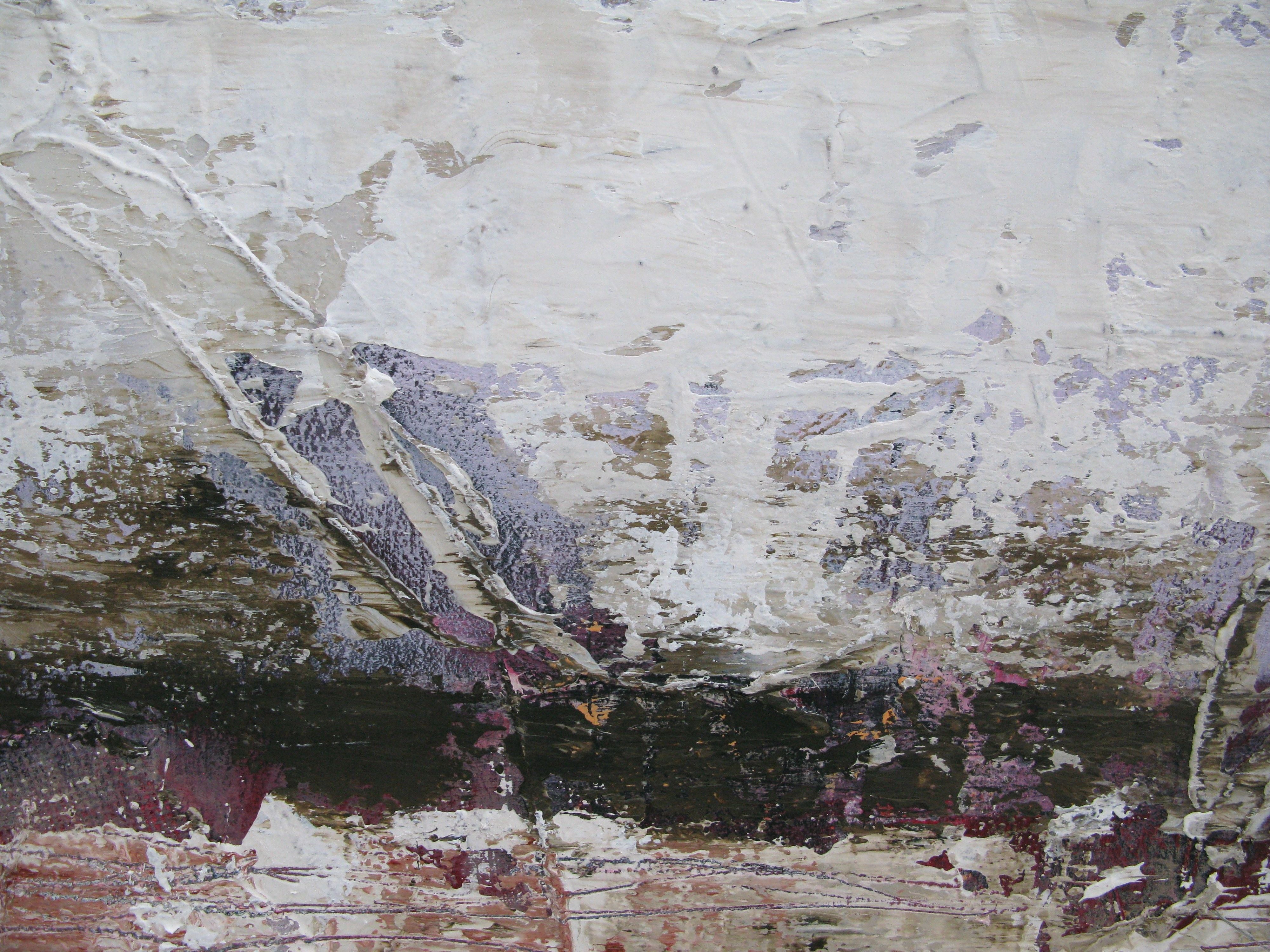 Tableau de TANIA CARRARA a pour titre  NUANCES LAVANDE style abstrait dim : TANIA CARRARAprix:750