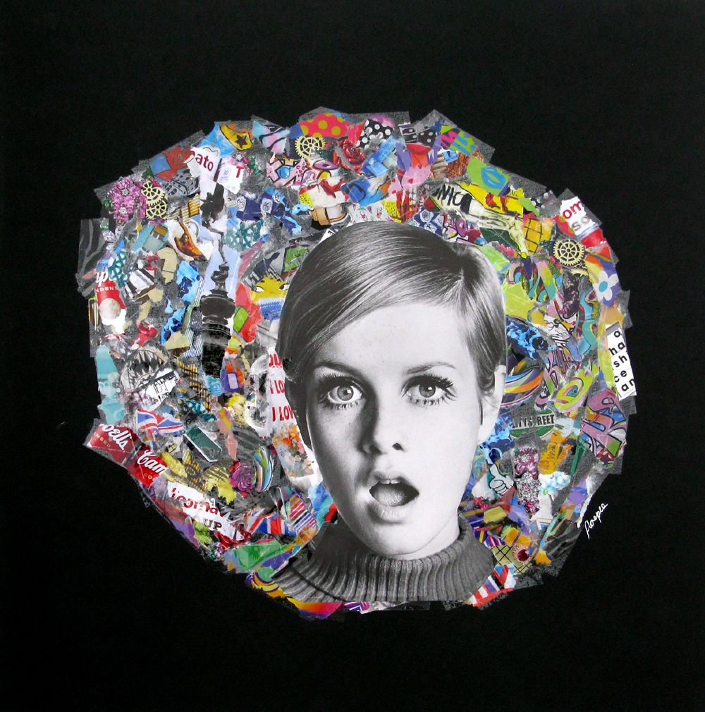 Editions d'art de FLOREPEA a pour titre  What a mess! style street art, graphique dim : FLOREPEAprix:300