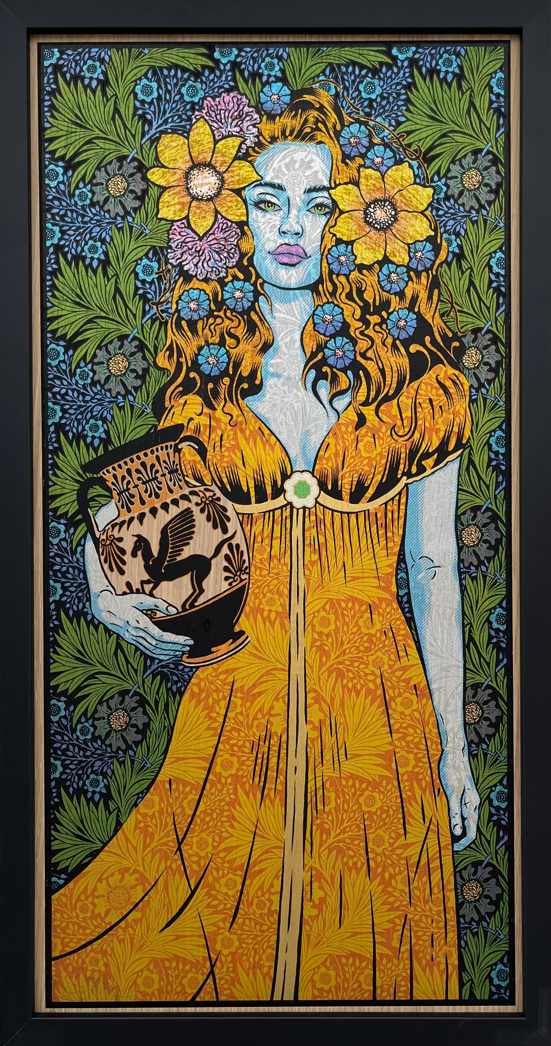 DANAÏDE wood panel