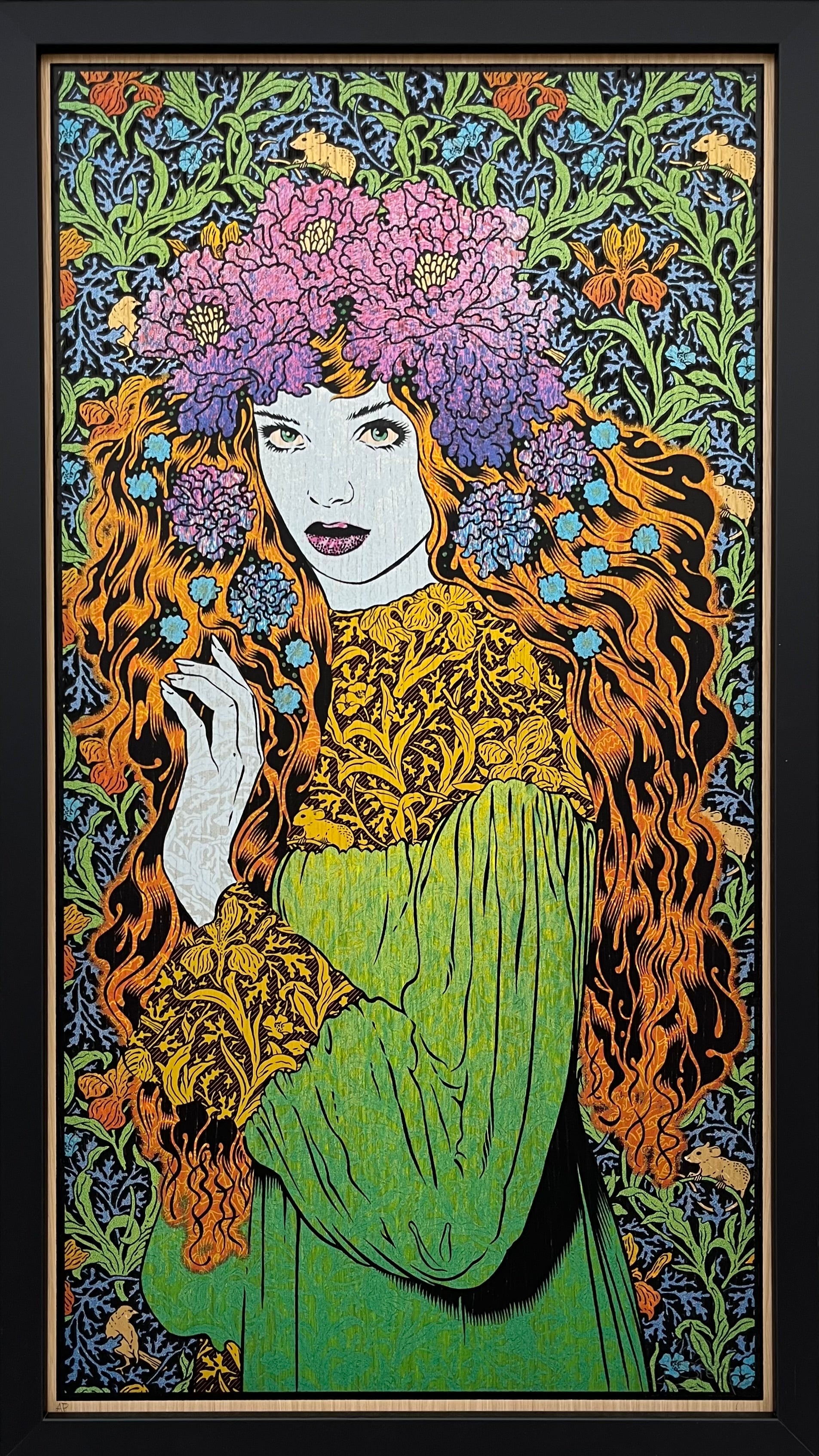 KALLIGENEIA wood panel AP