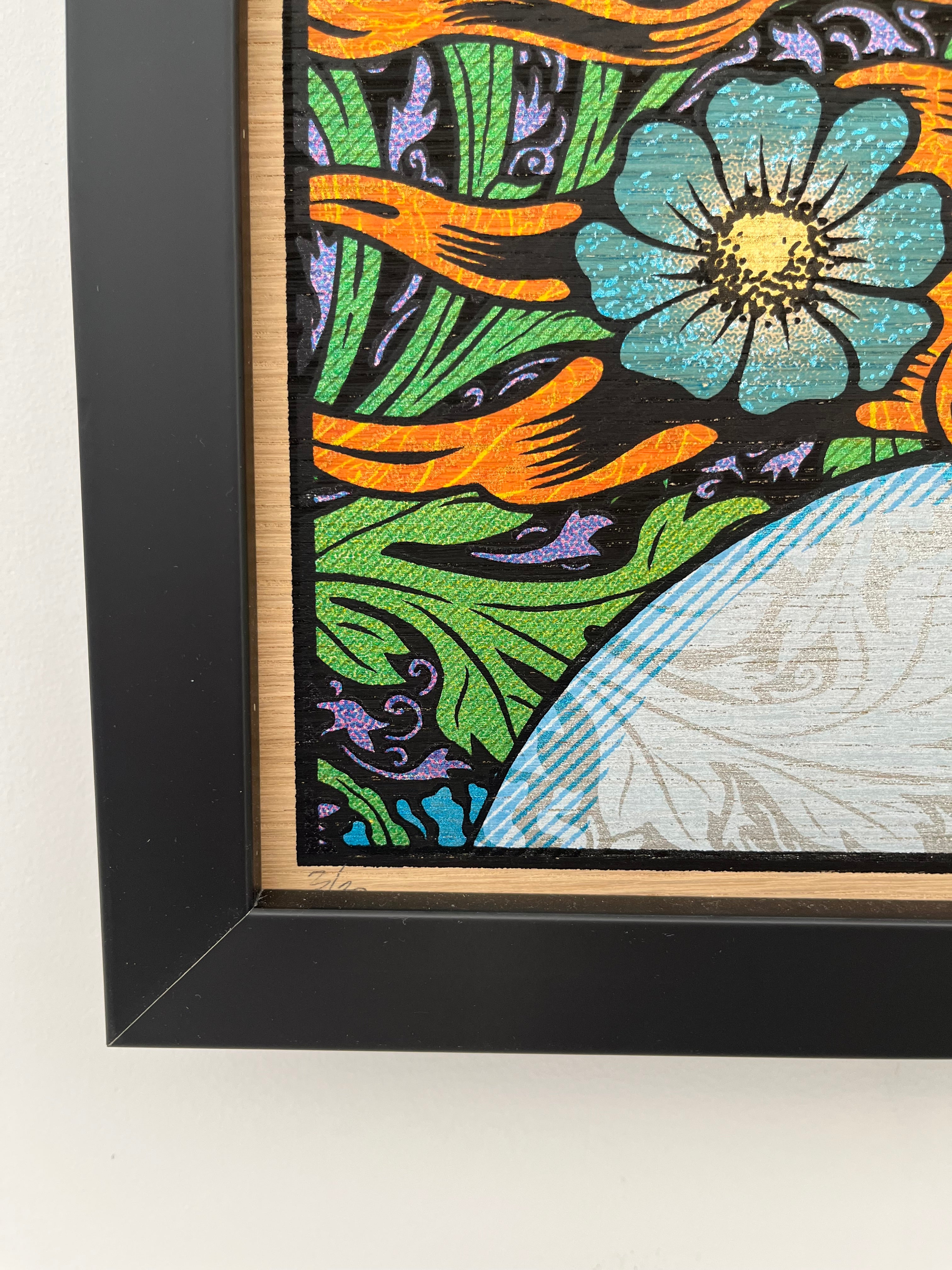 CHLORIS wood panel