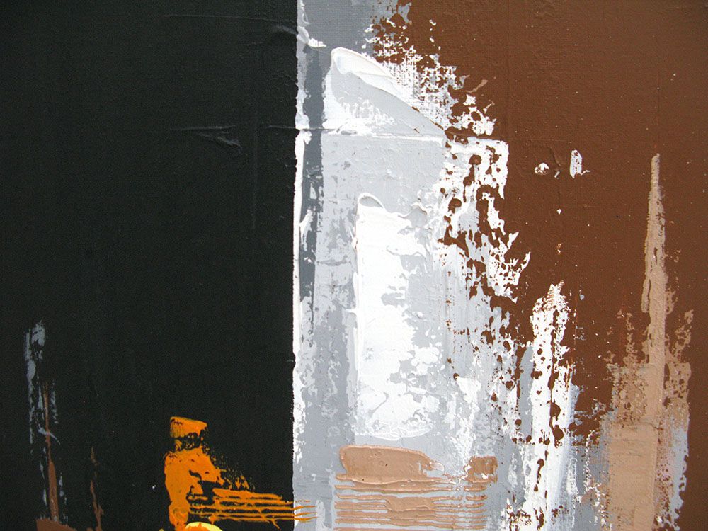 Tableau de FARID AMRAR a pour titre  Fluage style abstrait dim : FARID AMRARprix:200