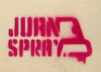 Tableau de JUAN SPRAY a pour titre  STREET ART OR GRAFFITI style graphique dim : JUAN SPRAYprix:1200