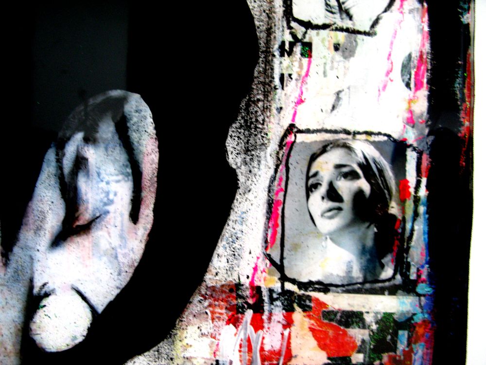 Tableau de THIERRY RASINE a pour titre  Greek Diva style street pop art dim : THIERRY RASINEprix:1200
