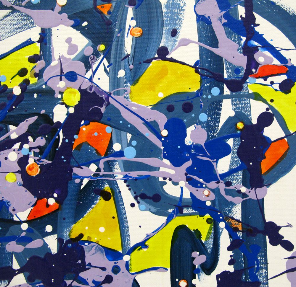 Tableau de STEPHANE RIME a pour titre  NONAME D115 style abstrait dim : STEPHANE RIMEprix:350