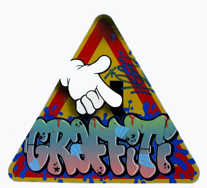Tableau de KENY a pour titre  Paris Barbes style graffiti, street art dim : KENYprix:400
