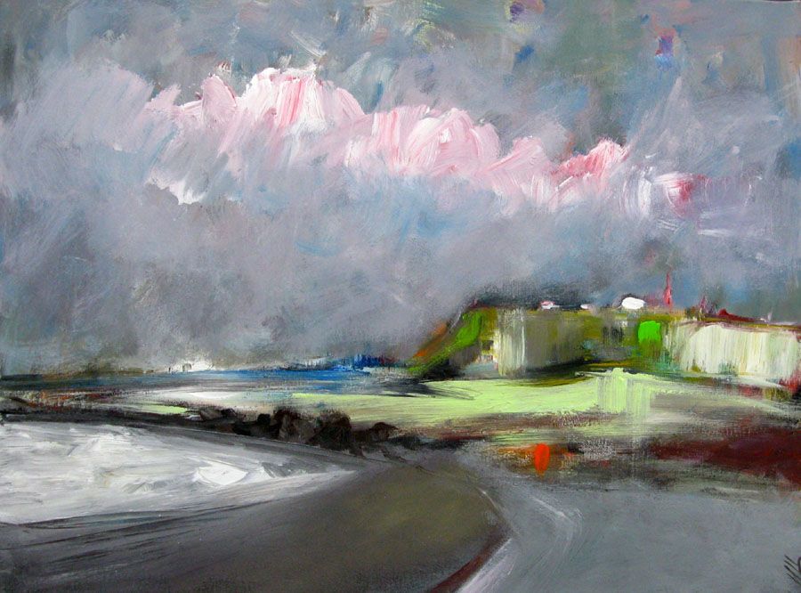 Tableau de IVAN TZONEV a pour titre  LA COTE - 3 style figuratif dim : IVAN TZONEVprix:500