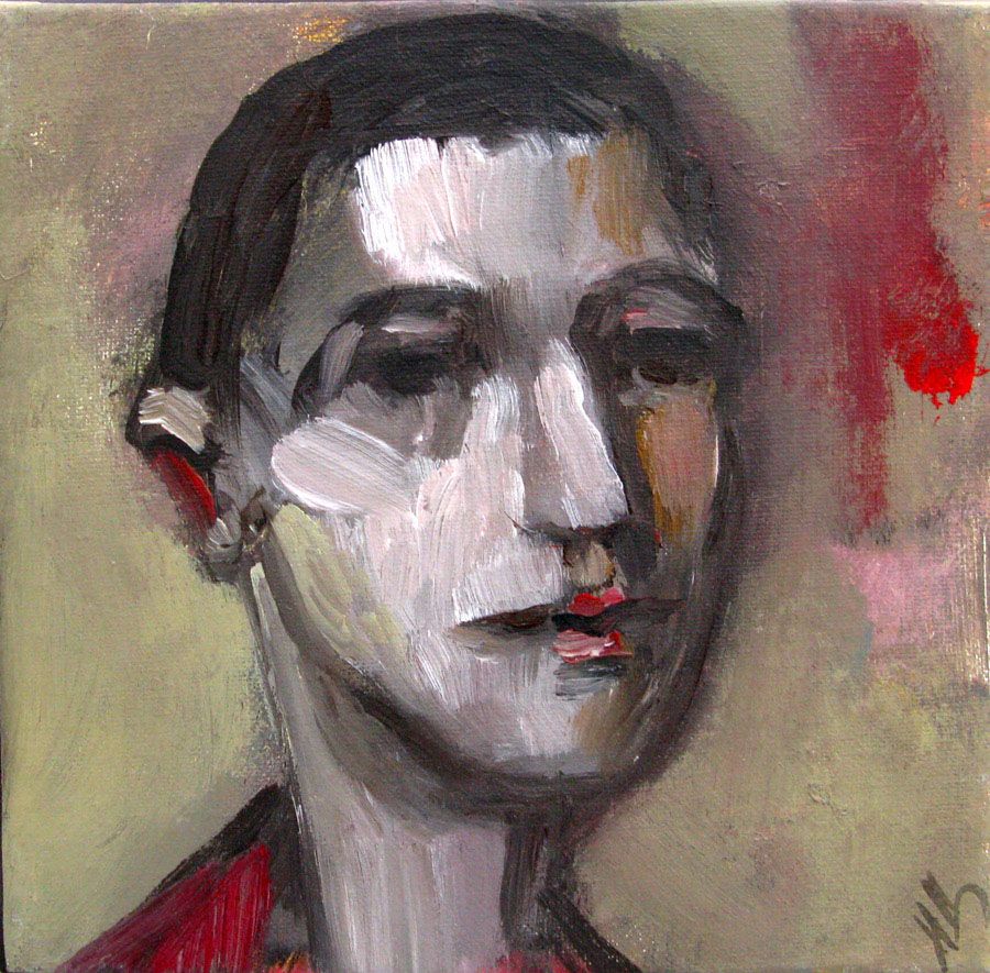 Tableau de IVAN TZONEV a pour titre  TETE 4 style figuratif dim : IVAN TZONEVprix:80