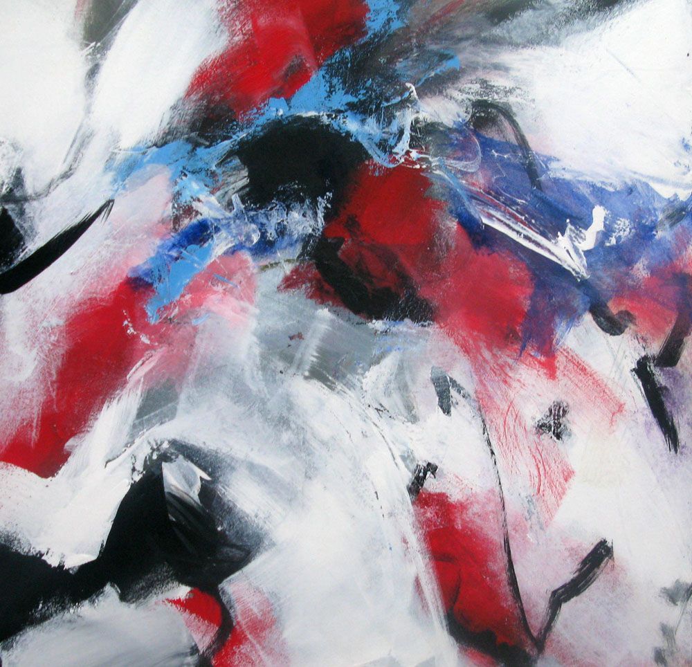Tableau de JM BARROIS a pour titre  SONGE 09-06 style abstrait dim : JM BARROISprix: