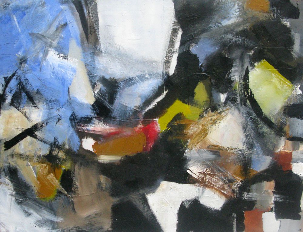 Tableau de JM BARROIS a pour titre  SONGE 10-05 style abstrait dim : JM BARROISprix:800
