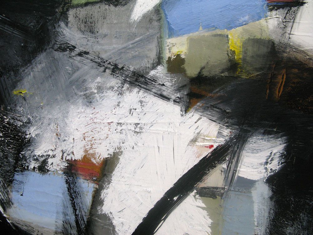 Tableau de JM BARROIS a pour titre  SONGE 10-04 style abstrait dim : JM BARROISprix:950