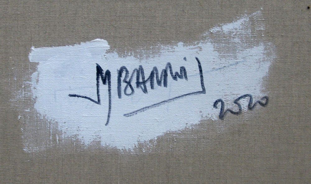 Tableau de JM BARROIS a pour titre  SONGE 10-04 style abstrait dim : JM BARROISprix:950