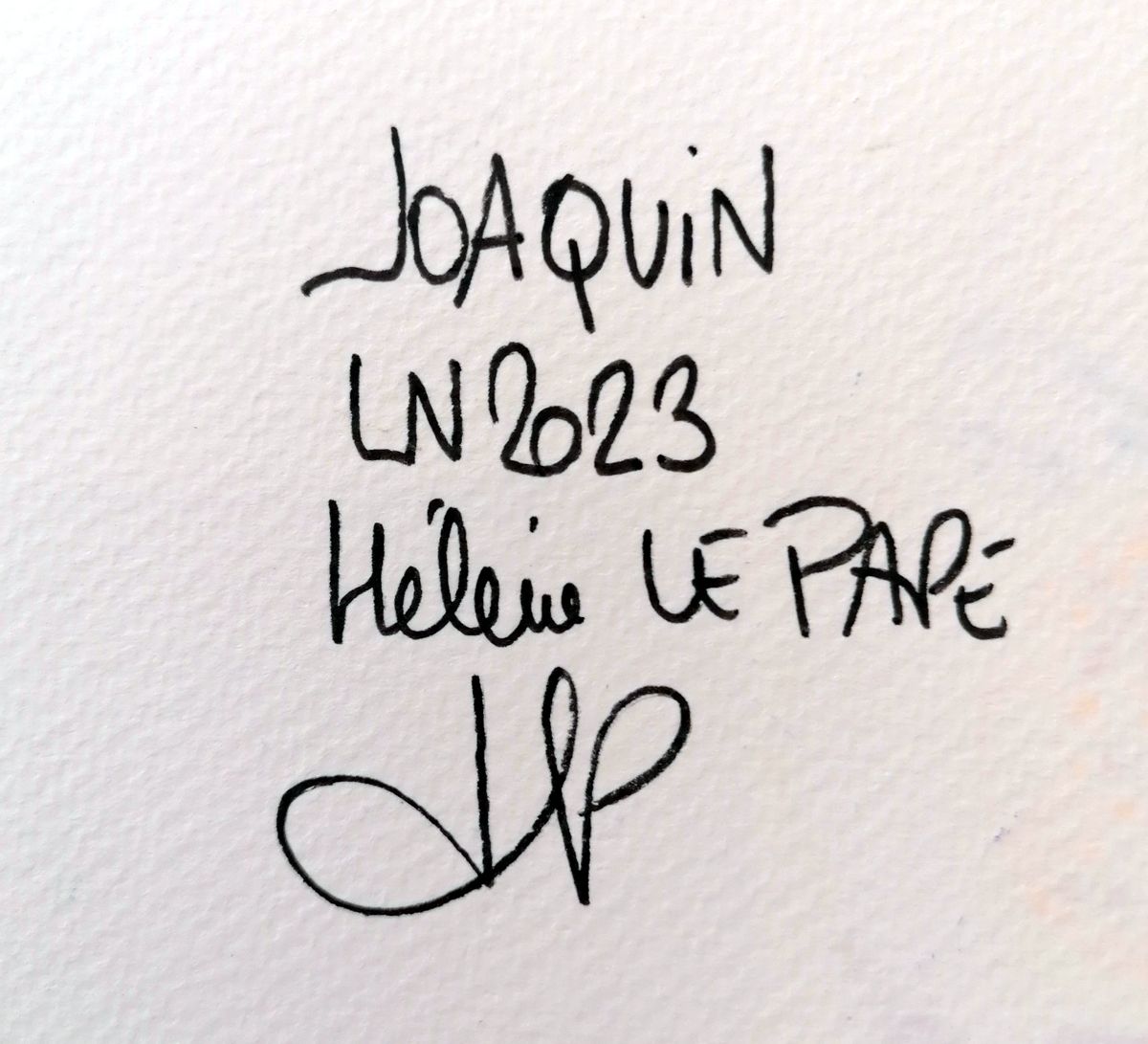 Dessin de LN LE PAPE a pour titre  JOAQUIN style street pop art dim : LN LE PAPEprix:50