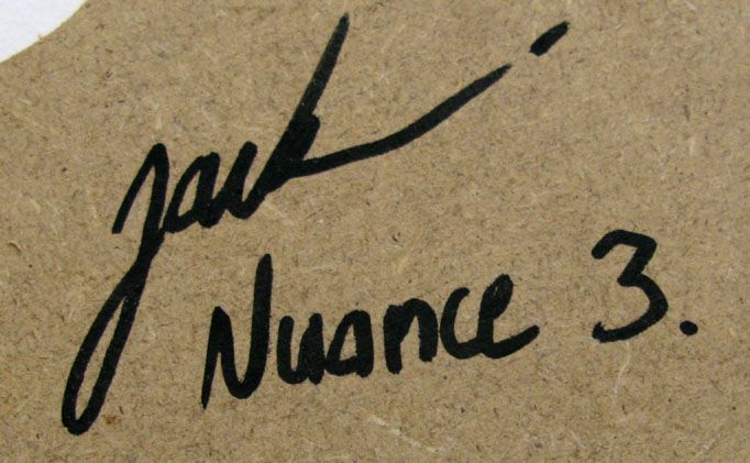 Sculpture de JACK JACQUOT a pour titre  Nuance 3 style street pop art dim : JACK JACQUOTprix:500