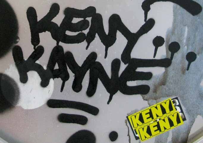 Tableau de KENY a pour titre  Graffiti style graffiti, street art dim : KENYprix:500