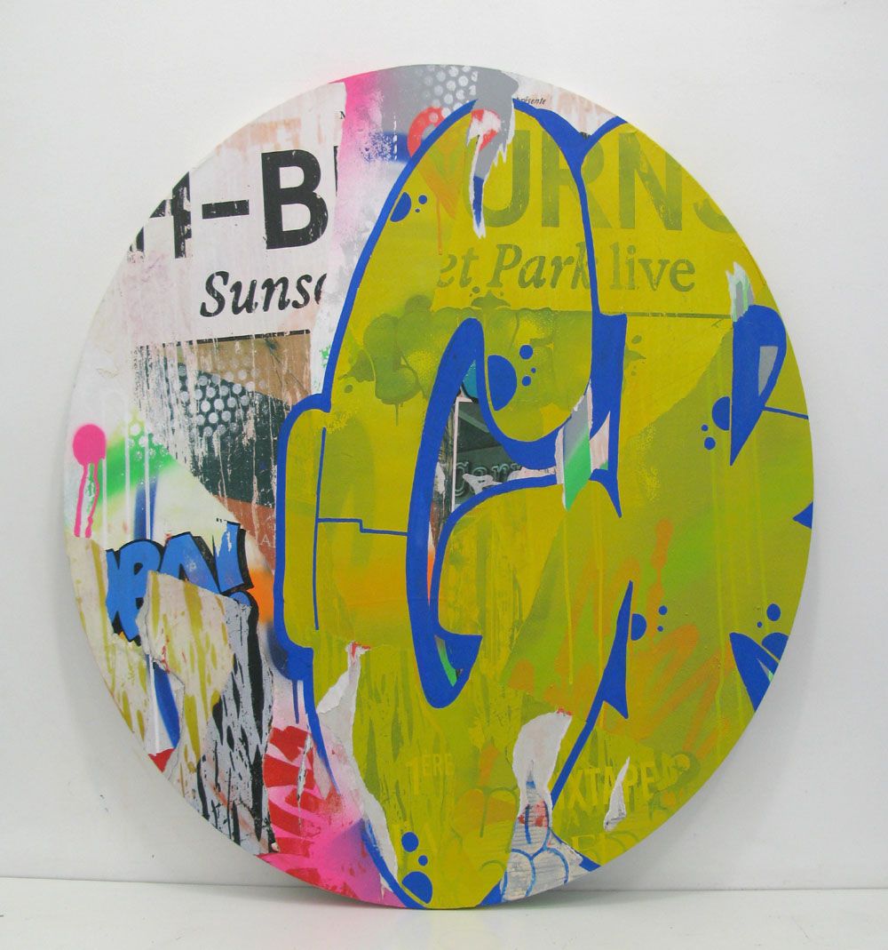 Tableau de KENY a pour titre  Park live style graffiti, street art dim : KENYprix:550