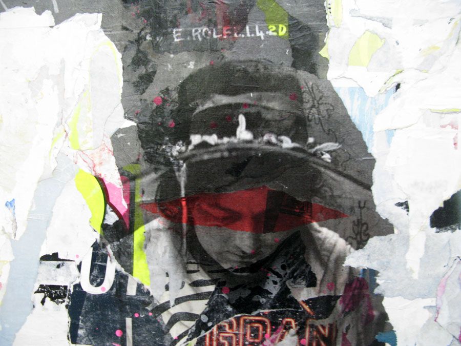 Tableau de LN LE PAPE a pour titre  LA MARIEE style graphique dim : LN LE PAPEprix: