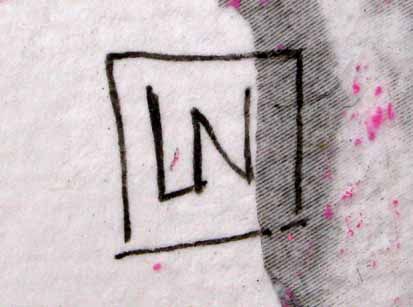 Dessin de LN LE PAPE a pour titre  J-S style graphique dim : LN LE PAPEprix:80
