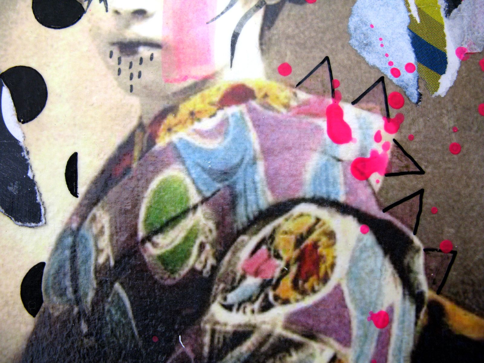 Dessin de LN LE PAPE a pour titre  RIGHT OR WRONG style graphique dim : LN LE PAPEprix:80