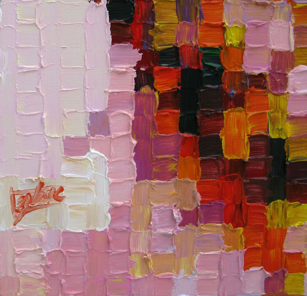 Tableau de NICOLAS JESBAC a pour titre  LOCKS style figuratif, graphique dim : NICOLAS JESBACprix:1000