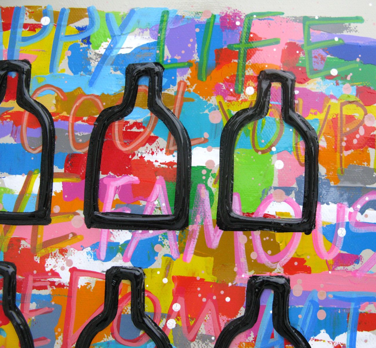 Tableau de MAM a pour titre  Abus style graphique dim : MAMprix:300