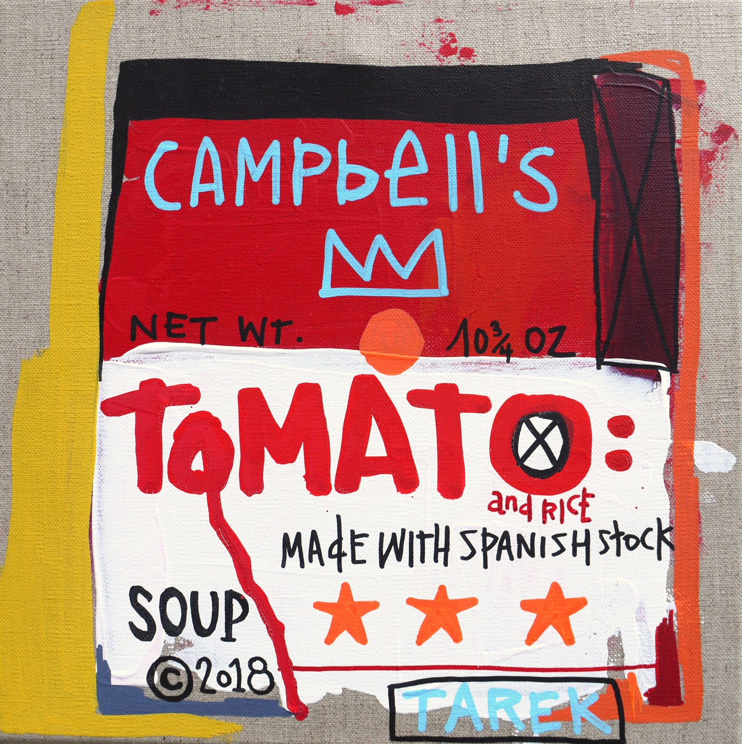 Tableau de TAREK a pour titre  Tomato style street art dim : TAREKprix:350