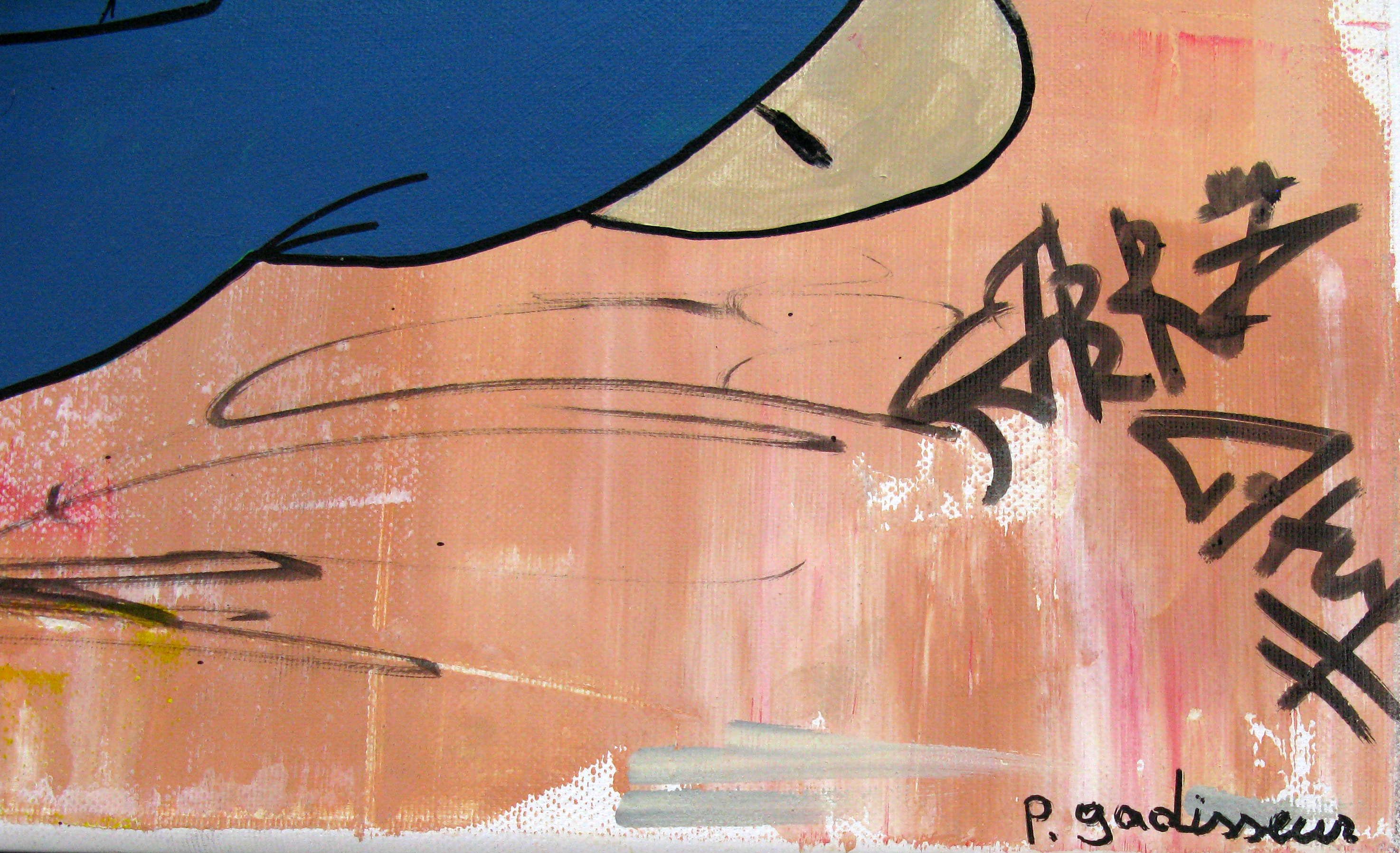 Tableau de PATRICIA GADISSEUR a pour titre  ACDC style street pop art dim : PATRICIA GADISSEURprix: